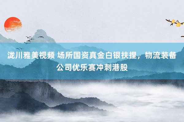 泷川雅美视频 场所国资真金白银扶捏，物流装备公司优乐赛冲刺港股
